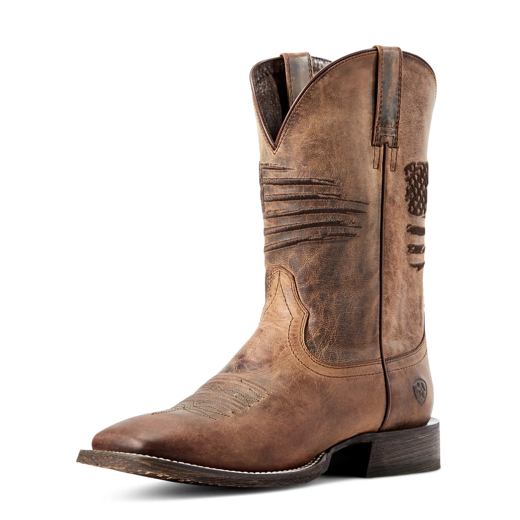 Men's Circuit Patriot Wide Square Toe Cowboy Boots