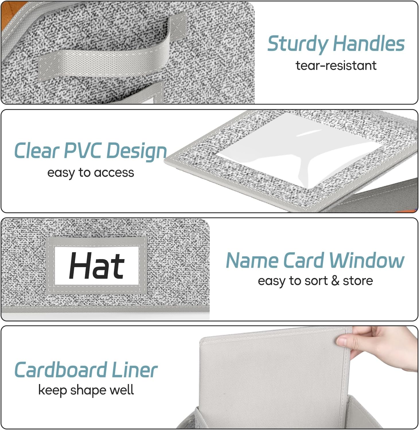 Fathers Day Gifts 1 or 2 PCS Stackable Hat Storage Boxes for Baseball Caps, Holds Up to 24 Hats, Durable Cardboard Box for Men, Classic Style, Wardrobe Organizer Fathersdaygift