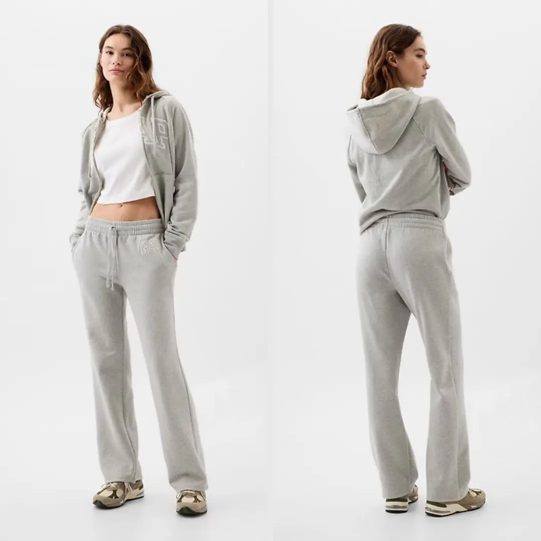 Gap Logo Straight Sweatpants Women Regular Gap Logo Straight Sweatpants Women Regular