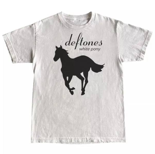 deftones white pony t shirt, Unisex T-shirt, Y2k Shirt, Gift For Men Women