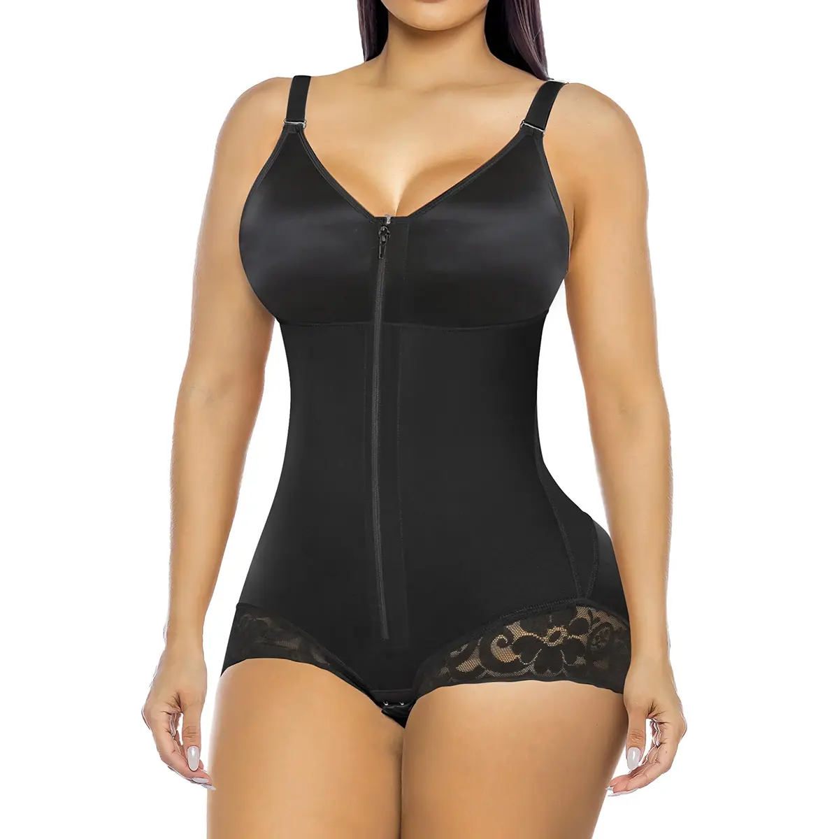 YIANNA Overbust Fajas Colombianas Shapewear for Women Tummy Control Brief Shaper Girdles Compression Garment Compression Tummy Tuck High Compression Faja