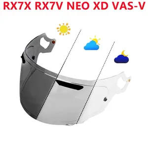 Arai 7X Visor for RX7X NEO XD GX Helmets Anti-UV Anti-Fog Anti-Scratch Polycarbonate Lens Multiple Colors VAS-V RX7X RX7V NEO XD