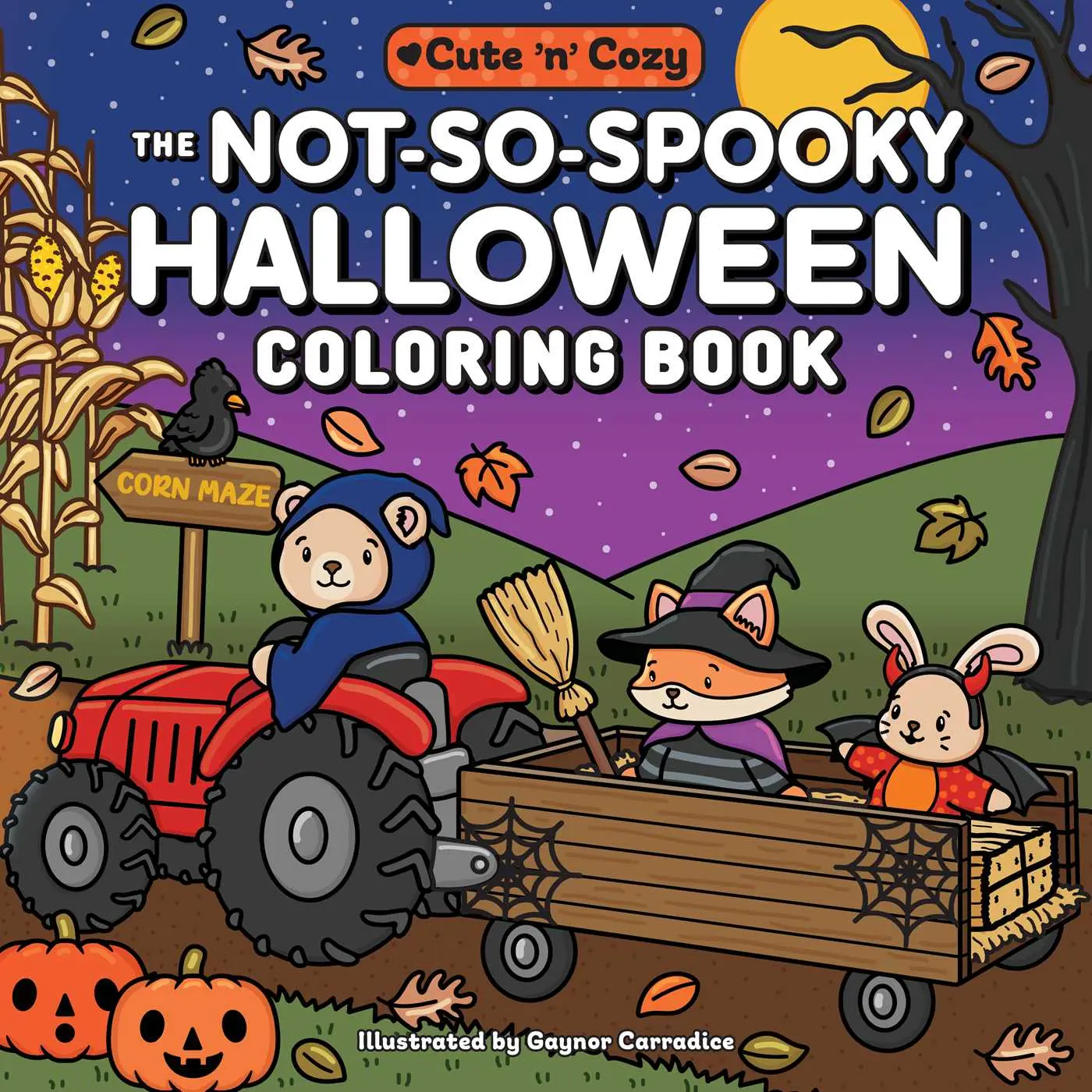 Not-So-Spooky Halloween Coloring Book