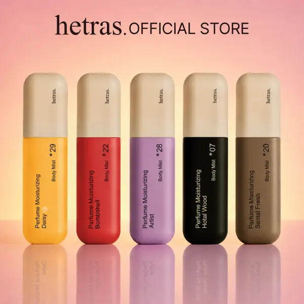 [hetras] Perfume Body Mist | Moisturizing Niacinamide Body Spray | Body Glow, Smooth Skin | for Texture & Uneven Skin tone | Instantly refreshes your skin | Korean Skincare, 4.06 Fl.Oz