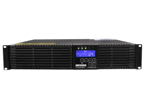 Minuteman EC2000RTXL2U Encompass Series: high-end, true sine wave, Extended Runtime, Online UPS, rack/tower, 2000VA/1800W, 120V, power factor 0.9, (6) Controllable 5-15/20R Battery & Surge-protected