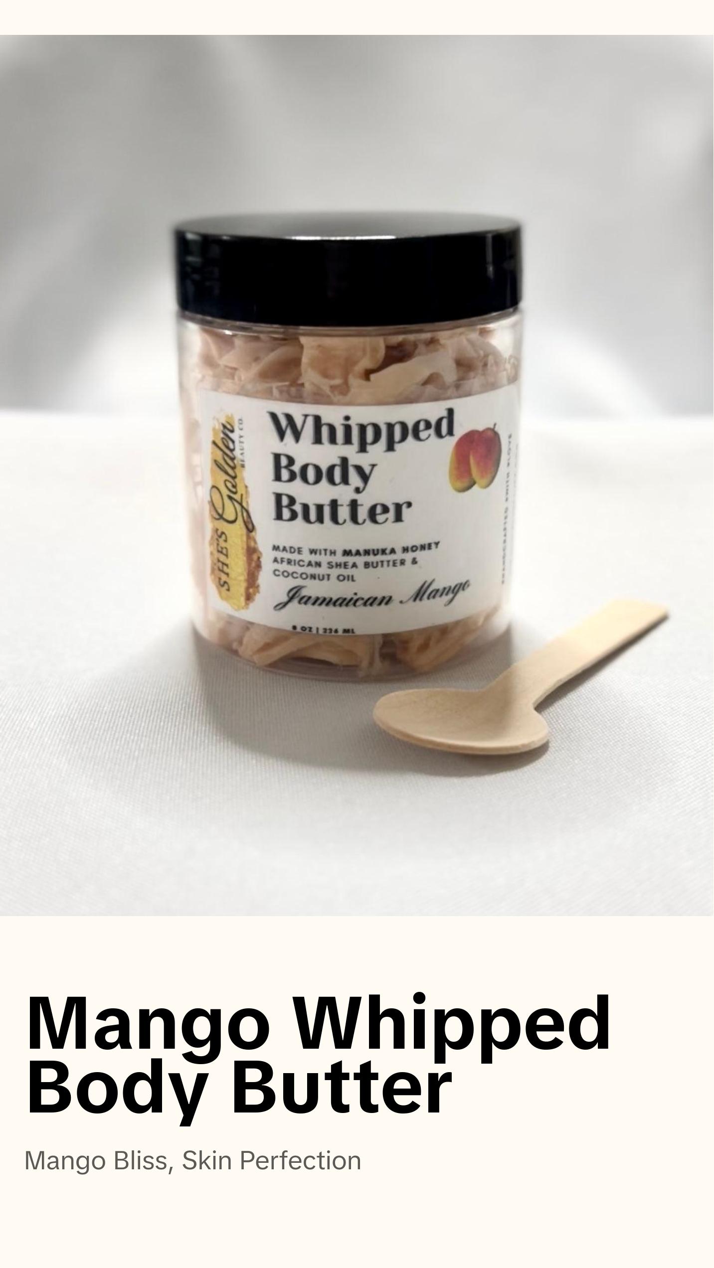 Jamaican Mango Whipped Body Butter