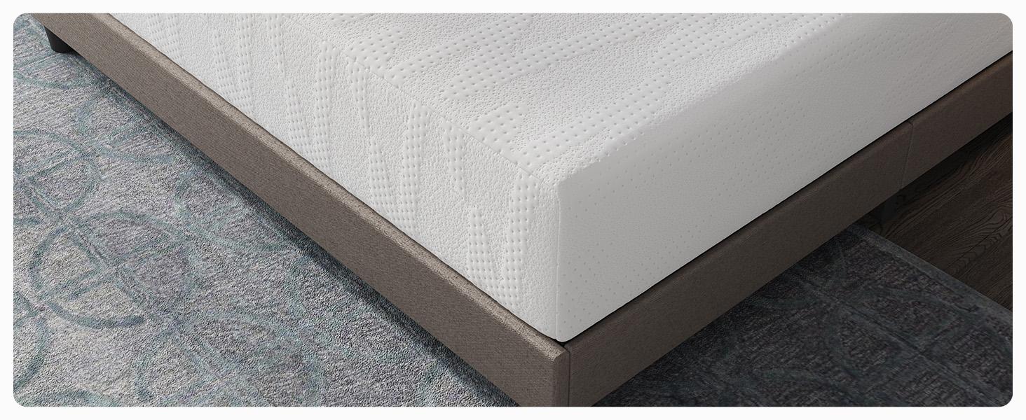 SummerVibes  Gel Memory Foam Mattress – Pressure Relief & Motion Isolation, Breathable Medium Firm Comfort  5/6/8/10/12/14 Inch Twin/Full/Queen/King Mattress