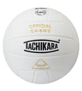 Tachikara SV5WS Sensi Tec Microfiber Composite Volleyball - White