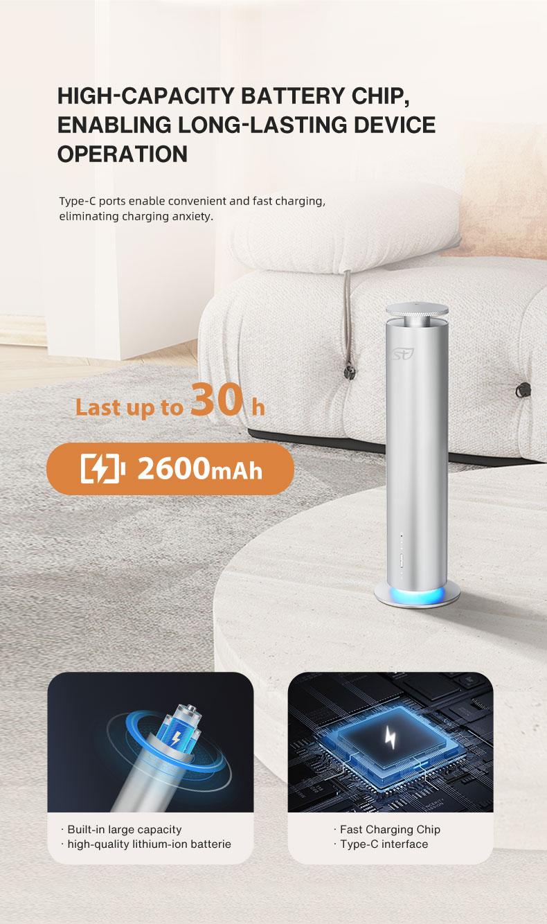 Intelligent Column Aroma Diffuser with Automatic Fragrance Sprayer for Home Bedroom Fresh Air Deodorizing Diffusing Includes 3 Essential Oil Bottles A Intelligent Column Aroma Diffuser with Automatic Fragrance Sprayer for Home Bedroom Fresh Air Deodorizing Diffusing Includes 3 Essential Oil Bottles A