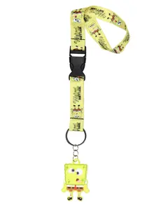 SpongeBob Squarepants Weird Don't Care Wrist Lanyard For Keys Keychains Wallet For Men and Women