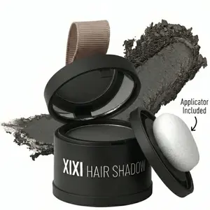 Hairline Shadow Powder with Power Puff &Mirror, 1 Count Natural Look Hairline FillingPowder, Professional Hair Styling Product forWomen & Girls