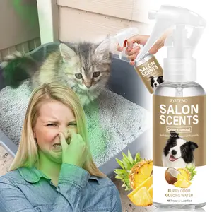 ROZINO Salon-Scented Puppy Cologne Spray 100ml - Premium Fragrance Deodorizing Water for Fresh Fruit Notes & Classic Cologne Scent - Pet-Friendly Formula for All Puppy Skin Types