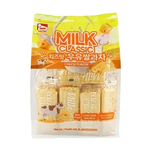 HAITAI Milk Flavored Rice Crackers Cheese Flavor 240g