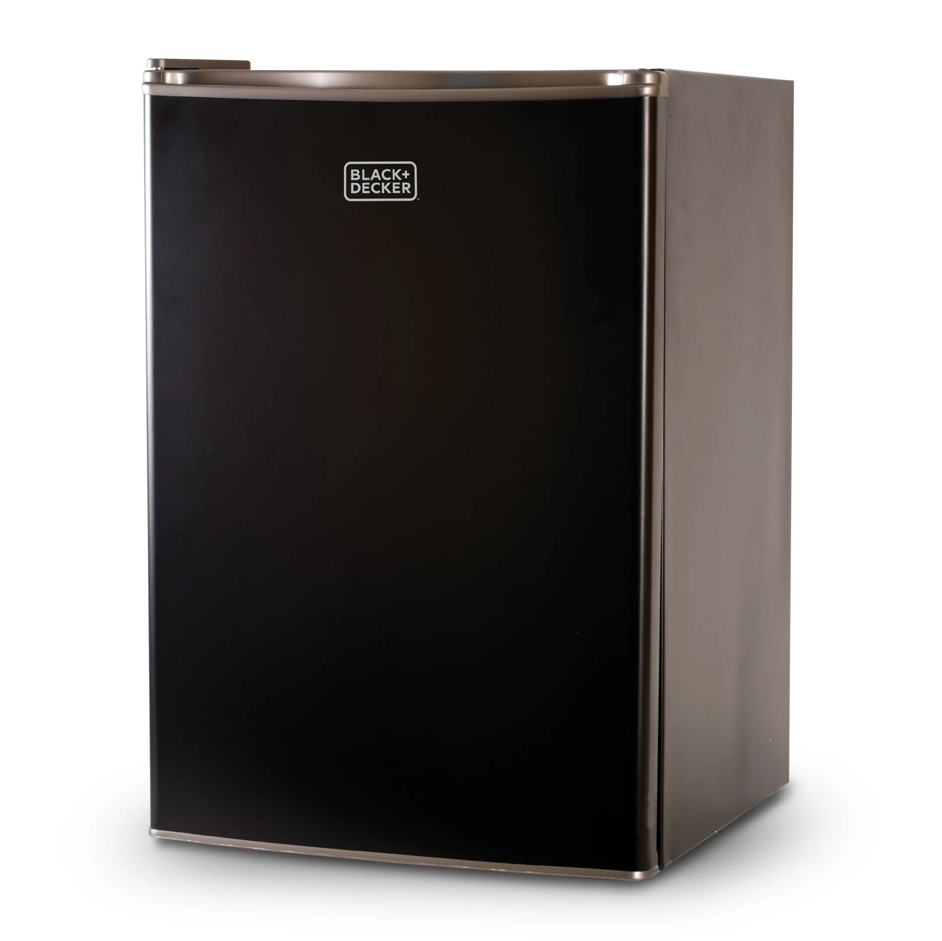 BLACK+DECKER 2.5 Cu. Ft. Compact Refrigerator, ENERGY STAR Certified, Single Door Mini Fridge with Chiller Compartment, Personal Fridge for Home or Dorm Room, R600a Refrigerant