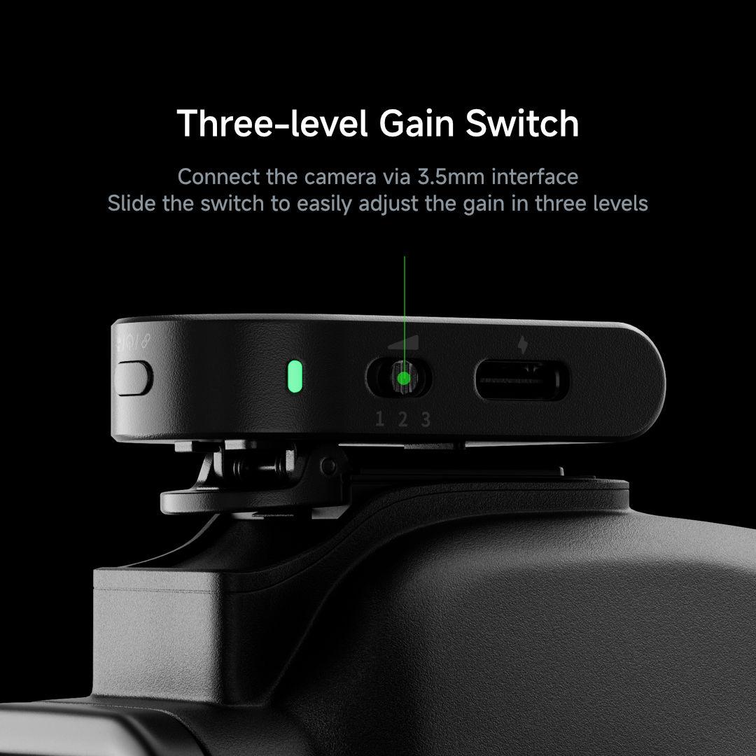 T1 MINI Wireless Lavalier Microphone Adapter for iPhone,  Android smartphones of Lightning and Type-C, 3.5mm Camera, perfect for TikTok, YouTube, Video Vlogging, Audio Recording, interviewing