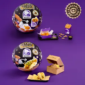 2-Pack MGA's Miniverse Taco Bell Special Editions: Cheesy Gordita Crunch & Crunchy Tacos + Crispy Chicken Nuggets & Nacho Fries, LIMITED, EXCLUSIVE​