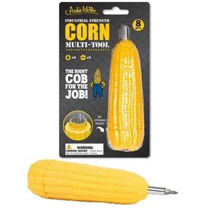 Funny Corn Multi-Tool – Hilarious Gag Gift, Kitchen Tool - Archie McPhee🌽