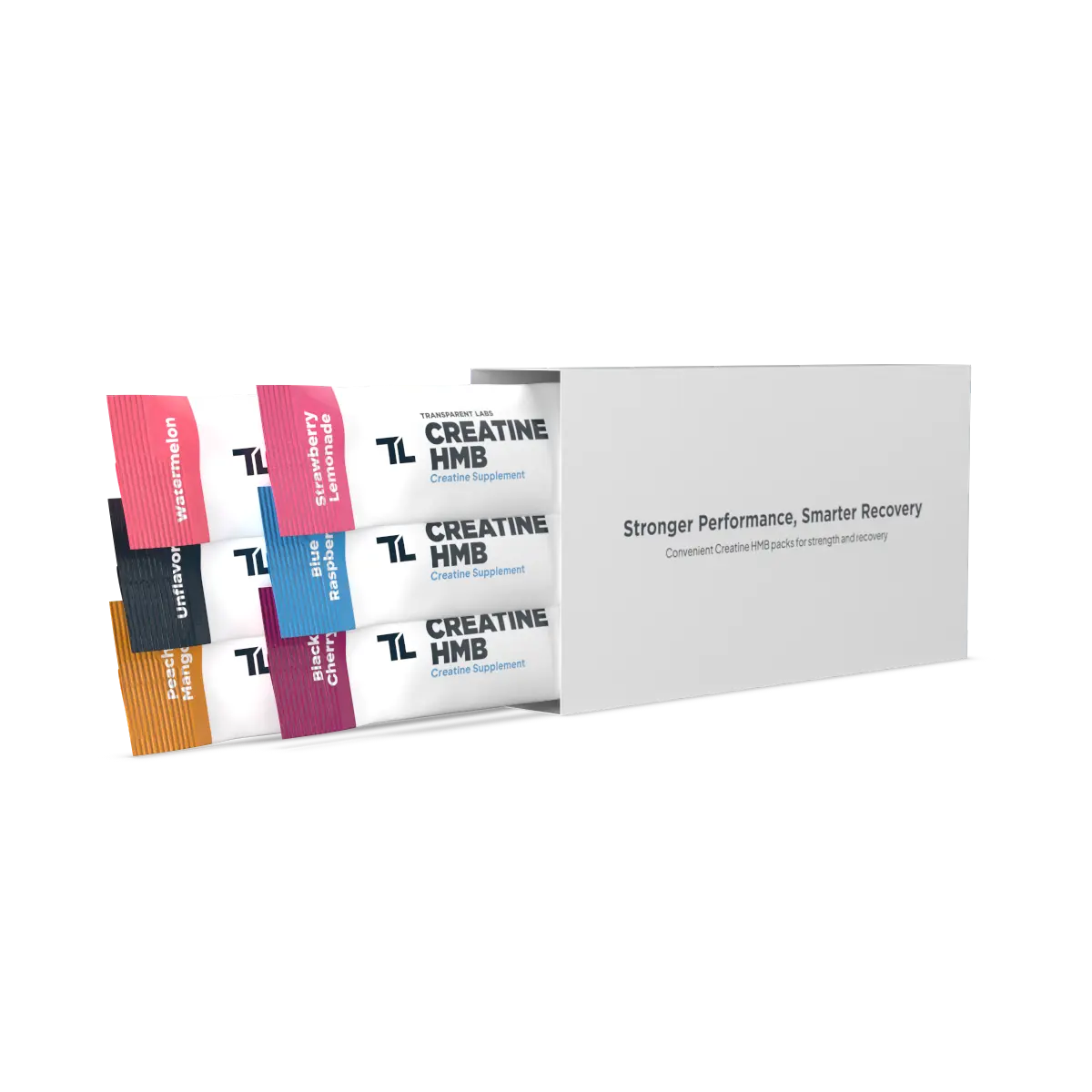 Transparent Labs Creatine HMB - Creatine Monohydrate and HMB Supplement Drink Mix - Support Lean Muscle, Strength, and Recovery