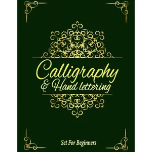 Calligraphy practice book set for beginners: 124 mixed sheet for Calligraphy , hand lettering, drawing and free writing Workbook for beginn