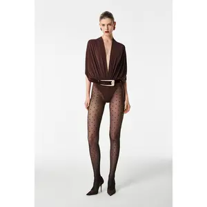 REVOLVE LOS ANGELES Grande Buckle Belt in Dark Brown