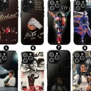 M1chael J1cks0n phone case Compatible with iPhone X, 11, 12, 13, 14, 15, 16, 17 Series & Samsung Galaxy S21, S22, S23, S24, S25 Series 2WN