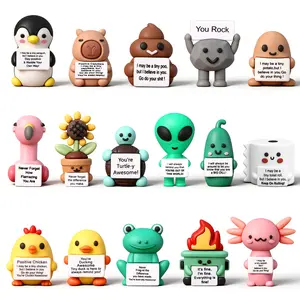 Employee Appreciation Gift You Rock Mini Figurine Class of 2026 Tiny Stone Statue Motivational Desktop Decor 3D Ornament Spread Love Emotional Support Employee Appreciation Positive Gifts for Office Workers Colleagues Students Graduation Party Favors