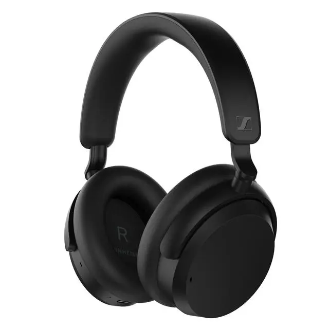 Sennheiser ACCENTUM Bluetooth Wireless BT Headphones - ANC Active Noise Cancelling Headphones, 50-Hour Battery, Hybrid Noise Reduction, Transparency Mode, Button Controls, Multiple Ports, Travel, Hands-Free