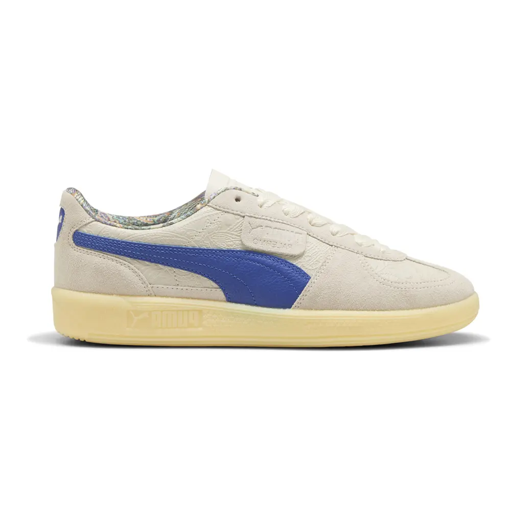 PUMA Mens Palermo Bomber Lace Up Sneakers Shoes Casual - White