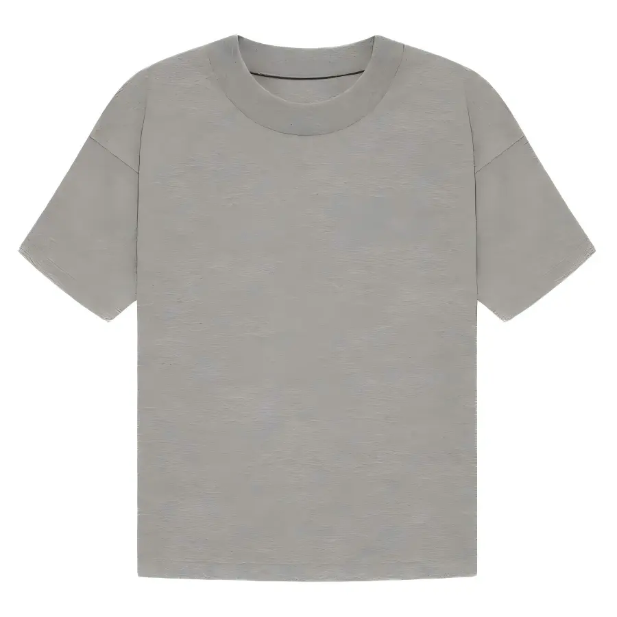 Men's Sportswear Short-Sleeve T-Shirt - Dark Oatmeal, Round Neck, Classic Fit, Sporty Chic, Streetwear, Simple Look, Stylish Casual Everyday Sports Top with Unique Hue