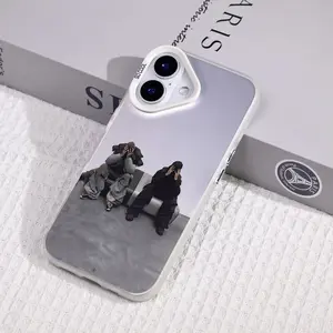 Original inspired punk abstract phone case, compatible with iPhone 16/15/14/13. Trendy premium shockproof protective case for 16 Pro/15 Plus. Perfect gift for men and women. Universal shock-resistant sleeve. 2026 new mod