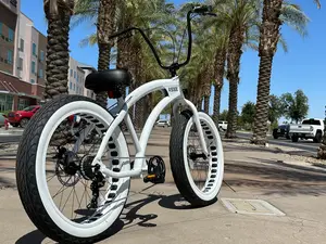 **PRE-ORDER** SIKK SS Aluminum Frame STORMTROOPER 7 Speed UFO Fat Tire Cruiser