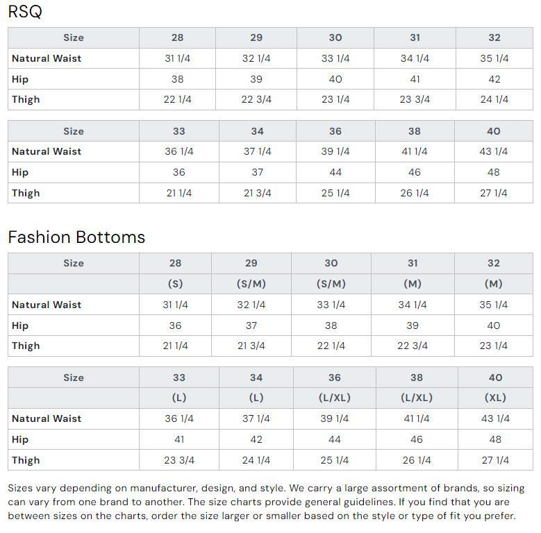 RSQ Mens Loose Utility Pants