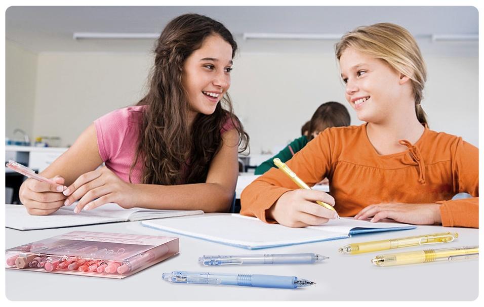 Four Candies 12Pack Pastel Gel Ink Pen Set, Pens & Highlighter for Writing,Retractable 0.5mm Fine Point Cute Note Taking Pens for School Office Stationery & Supplies, Adults Artists and Nurse Aesthetic, Christmas Gift HolidayHaul Four Candies 12Pack Pastel Gel Ink Pen Set, Pens & Highlighter for Writing,Retractable 0.5mm Fine Point Cute Note Taking Pens for School Office Stationery & Supplies, Adults Artists and Nurse Aesthetic, Christmas Gift HolidayHaul