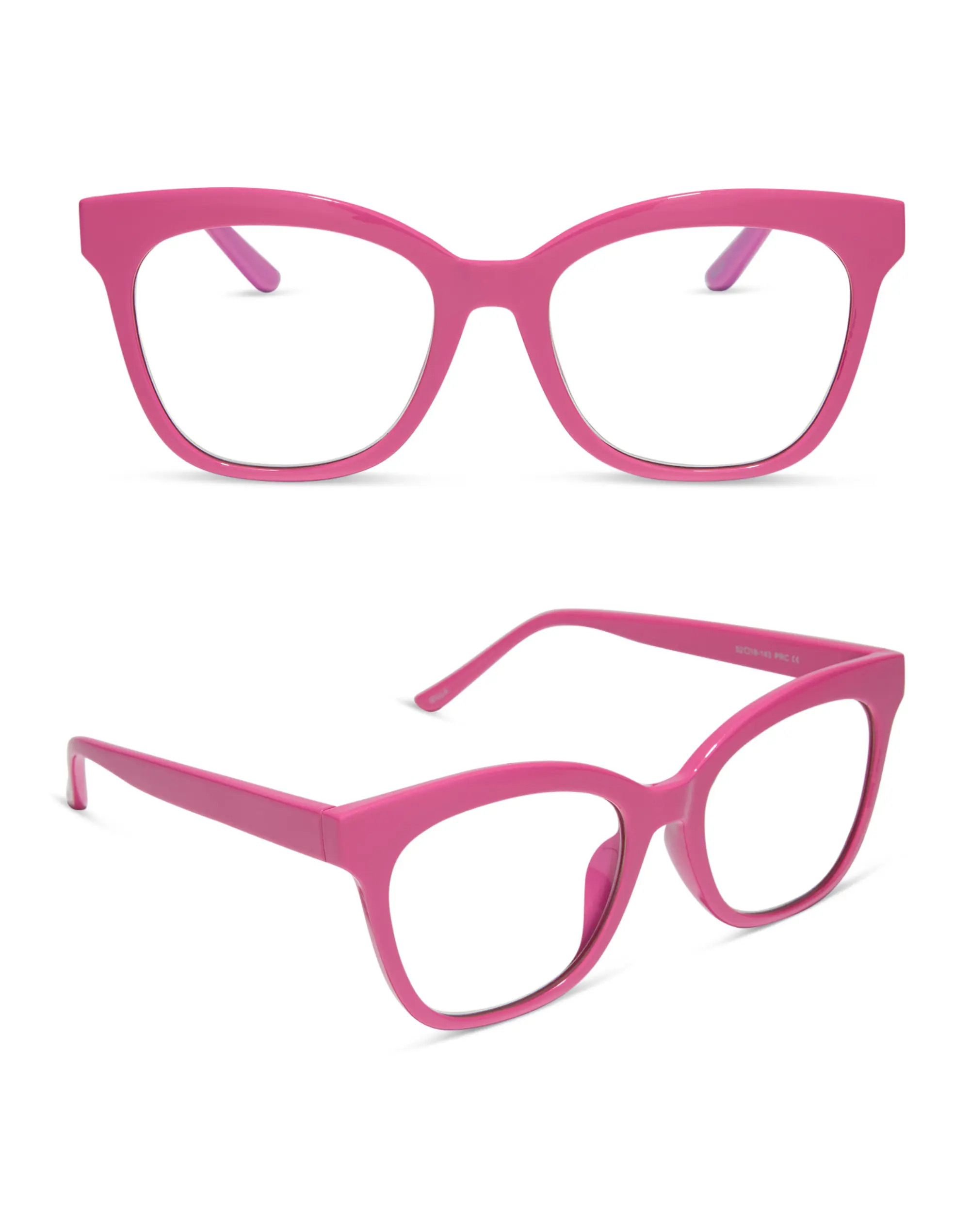 DIFF Willa Bubblegum Pink Blue Light Readers - Cute Cat Eye Lightweight Frame for Stylish Protection DIFF Willa Bubblegum Pink Blue Light Readers - Cute Cat Eye Lightweight Frame for Stylish Protection
