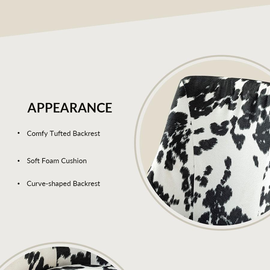 Hulala Brett Fabric Office Chair, ergonomic shape, durable frame, classic design, elegant pattern, Durable metal five-pronged base, height-adjustable, soft filling, bright and colorful finish,all directional wheels