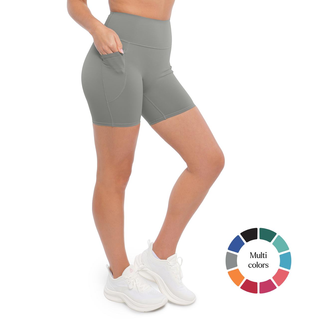 BRXL【Discount for live】Women's 5 Inch Inseam Biker Shorts with Pockets High Waist Buttery Soft Yoga Athletic Gym Running Volleyball Spandex Shorts Underwear Free & Practical Pocket Design UPF 50+ Sun Protection-brxl-3 BRXL【Discount for live】Women's 5 Inch Inseam Biker Shorts with Pockets High Waist Buttery Soft Yoga Athletic Gym Running Volleyball Spandex Shorts Underwear Free & Practical Pocket Design UPF 50+ Sun Protection-brxl-3