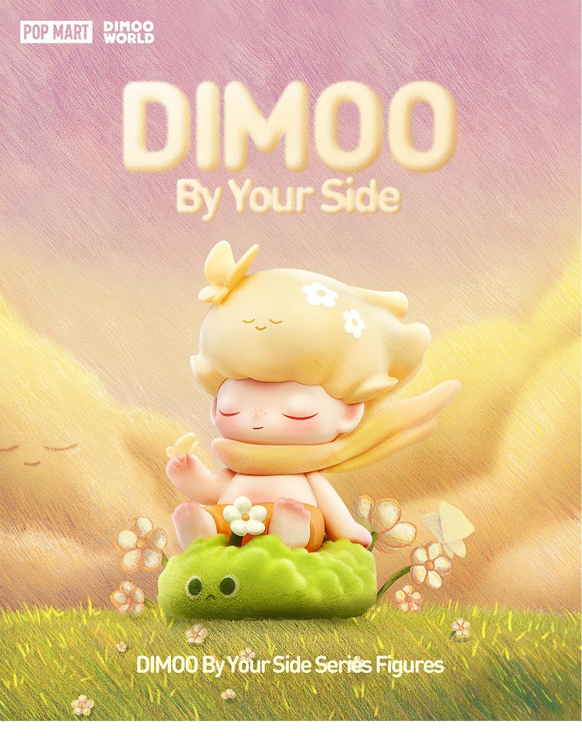 POP MART DIMOO By Your Side Series Figures, Blind Box