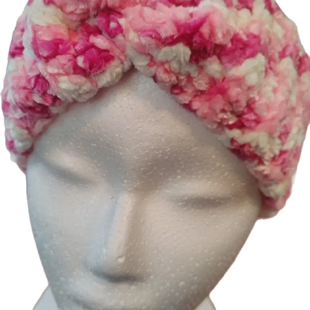 crochet velvet ear warmers