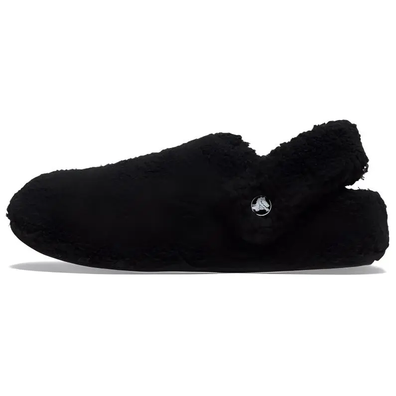 Crocs Classic Cozzzy Soft Slide Footwear, Black Sports & Outdoor Footwear, Shoe, Slipper, Casual, Basic, Solid, Foam Upper, Flat Sole, Shoes