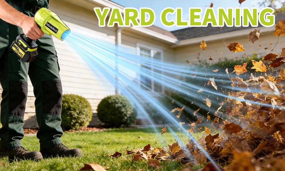 Leaf Blower Cordless, 21V Portable Dust Cleaner with 2 x 4.0Ah Battery and Charger, Electric Leaf Blower for Lawn Care,Dust,Snow,Car Blowing Water Leaf Blower Cordless, 21V Portable Dust Cleaner with 2 x 4.0Ah Battery and Charger, Electric Leaf Blower for Lawn Care,Dust,Snow,Car Blowing Water