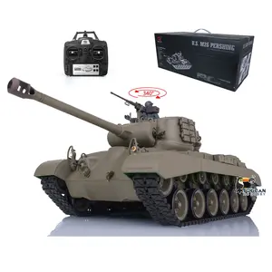TOUCAN RC HOBBY 2.4Ghz Henglong 1/16 TK7.0 Plastic Basic Ver M26 Pershing RTR RC Tank Model 3838