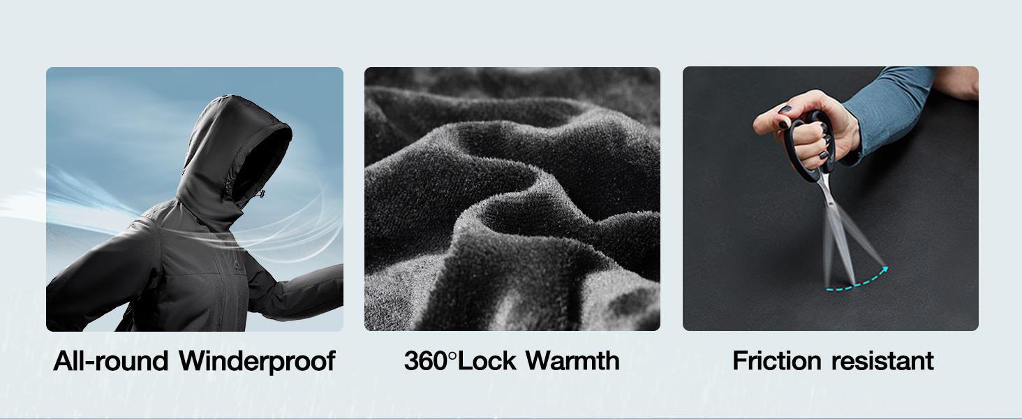 CAMEL Women's Ski Jacket - Winter Thick Warm Windproof Waterproof Snow Coat for Women-Ski Jackets For Women-Women's Winter Coat-Chest Zipper Style Outdoor Apparel Athletic Techwear Fitness Top CAMEL Women's Ski Jacket - Winter Thick Warm Windproof Waterproof Snow Coat for Women-Ski Jackets For Women-Women's Winter Coat-Chest Zipper Style Outdoor Apparel Athletic Techwear Fitness Top