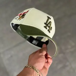 Los Angeles Dodgers New Era 59FIFTY Red Fitted Cap – Flat Brim Baseball Hat, White Embroidered LA Logo, Classic MLB Style