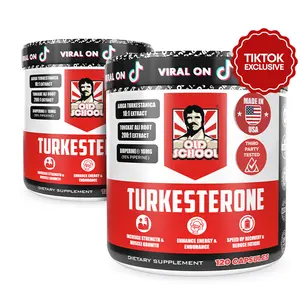 Old School Labs Turkesterone 2 Pack 115000mg Natural Fitness & Recovery Supplement