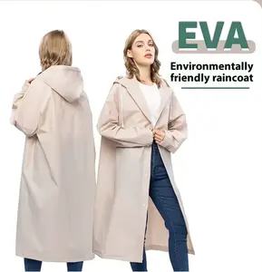 Rain Coats (2 Pack) - Reusable EVA Rain Ponchos For Adults Rain Jackets Raincoats For Men Women