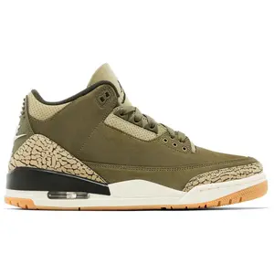 Jordan 3 Retro Family Affair Men's Daily Casual Fashion Footwear Sneakers Walking Shoes Gym Training Athletic Comfort