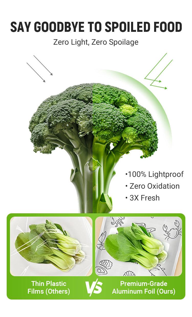 (30PCS, 3 Size) 2025 New Resealable Vacuum Zipper Pouches Food Preservation Bags Reusable Airtight Waterproof Vegetable Storage Container for Kitchen Utensils (30PCS, 3 Size) 2025 New Resealable Vacuum Zipper Pouches Food Preservation Bags Reusable Airtight Waterproof Vegetable Storage Container for Kitchen Utensils