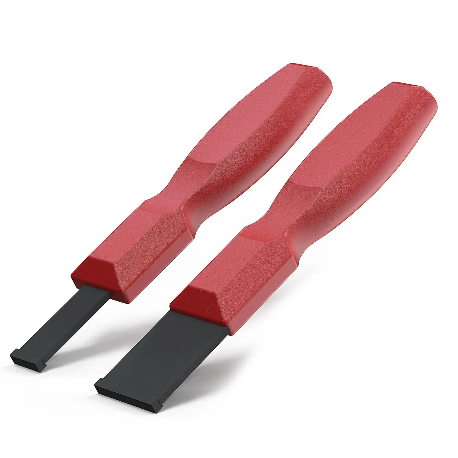 2 Pcs Carbide Scrape, Super Carbide Gasket Scraper for Metal and Automotive, 1-1/4 Inch and 5/8 Inch Carbide Scraper