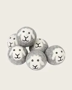 6-Pack Wool Dryer Balls
