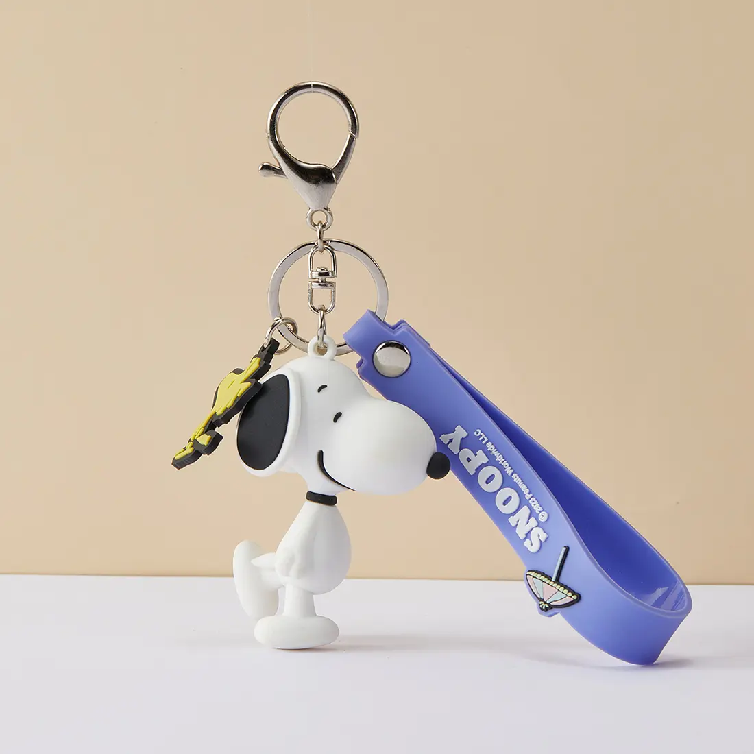 MINISO Snoopy Keychain – Cute Summer Adventure Series 3D Keychain, Car Key Gift for Fans (Walk),backpacks for school,cute backpacks for school,bookbag,school backpack